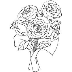 Disegno da colorare: Mazzo di fiori (Natura) #160972 - Pagine da Colorare Stampabili Gratuite