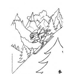 Disegno da colorare: Montagna (Natura) #156539 - Pagine da Colorare Stampabili Gratuite