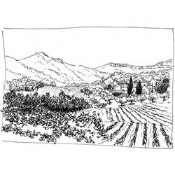 Disegno da colorare: Montagna (Natura) #156747 - Pagine da Colorare Stampabili Gratuite