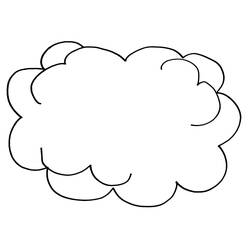Disegno da colorare: Nuvola (Natura) #157318 - Pagine da Colorare Stampabili Gratuite