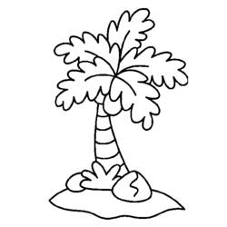 Disegno da colorare: Palma (Natura) #161156 - Pagine da Colorare Stampabili Gratuite
