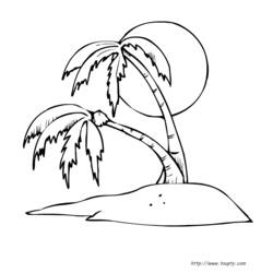 Disegno da colorare: Palma (Natura) #161182 - Pagine da Colorare Stampabili Gratuite