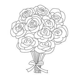 Disegno da colorare: Rose (Natura) #161892 - Pagine da Colorare Stampabili Gratuite