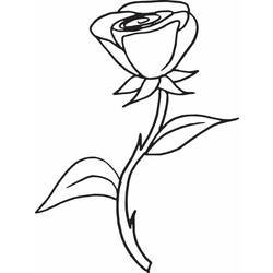 Disegno da colorare: Rose (Natura) #161916 - Pagine da Colorare Stampabili Gratuite