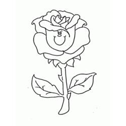 Disegno da colorare: Rose (Natura) #161920 - Pagine da Colorare Stampabili Gratuite