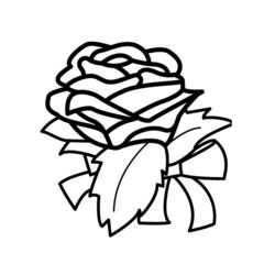 Disegno da colorare: Rose (Natura) #162019 - Pagine da Colorare Stampabili Gratuite