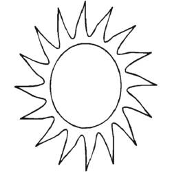 Disegno da colorare: Sole (Natura) #157918 - Pagine da Colorare Stampabili Gratuite