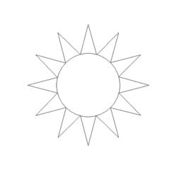 Disegno da colorare: Sole (Natura) #157936 - Pagine da Colorare Stampabili Gratuite
