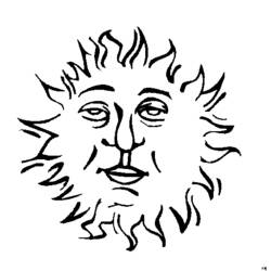 Disegno da colorare: Sole (Natura) #157952 - Pagine da Colorare Stampabili Gratuite