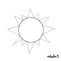 Disegno da colorare: Sole (Natura) #157966 - Pagine da Colorare Stampabili Gratuite