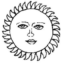 Disegno da colorare: Sole (Natura) #157984 - Pagine da Colorare Stampabili Gratuite
