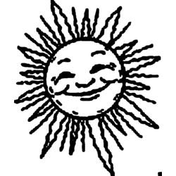 Disegno da colorare: Sole (Natura) #158003 - Pagine da Colorare Stampabili Gratuite