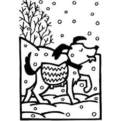 Disegno da colorare: Stagione invernale (Natura) #164536 - Pagine da Colorare Stampabili Gratuite