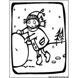 Disegno da colorare: Stagione invernale (Natura) #164685 - Pagine da Colorare Stampabili Gratuite