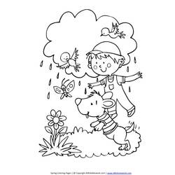 Disegno da colorare: Stagione primaverile (Natura) #164878 - Pagine da Colorare Stampabili Gratuite