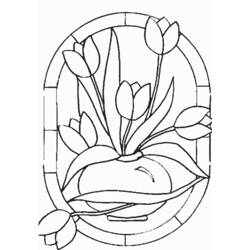 Disegno da colorare: Tulipano (Natura) #161663 - Pagine da Colorare Stampabili Gratuite