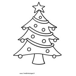 Disegno da colorare: albero di Natale (Oggetti) #167436 - Pagine da Colorare Stampabili Gratuite