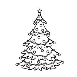 Disegno da colorare: albero di Natale (Oggetti) #167439 - Pagine da Colorare Stampabili Gratuite