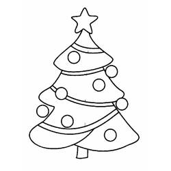 Disegno da colorare: albero di Natale (Oggetti) #167440 - Pagine da Colorare Stampabili Gratuite