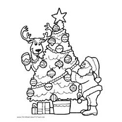 Disegno da colorare: albero di Natale (Oggetti) #167482 - Pagine da Colorare Stampabili Gratuite