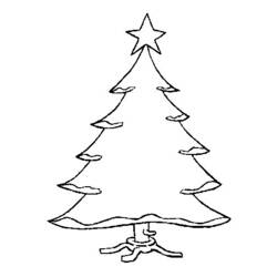 Disegno da colorare: albero di Natale (Oggetti) #167484 - Pagine da Colorare Stampabili Gratuite