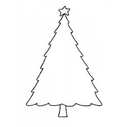 Disegno da colorare: albero di Natale (Oggetti) #167494 - Pagine da Colorare Stampabili Gratuite