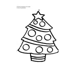 Disegno da colorare: albero di Natale (Oggetti) #167499 - Pagine da Colorare Stampabili Gratuite