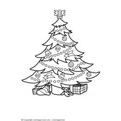 Disegno da colorare: albero di Natale (Oggetti) #167501 - Pagine da Colorare Stampabili Gratuite