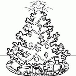 Disegno da colorare: albero di Natale (Oggetti) #167504 - Pagine da Colorare Stampabili Gratuite