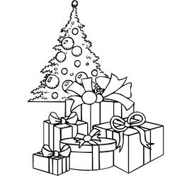 Disegno da colorare: albero di Natale (Oggetti) #167506 - Pagine da Colorare Stampabili Gratuite