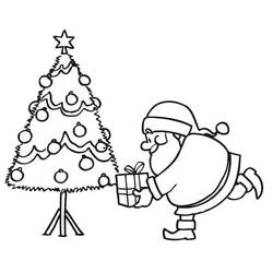 Disegno da colorare: albero di Natale (Oggetti) #167509 - Pagine da Colorare Stampabili Gratuite