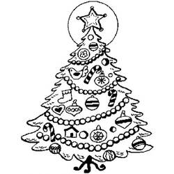 Disegno da colorare: albero di Natale (Oggetti) #167513 - Pagine da Colorare Stampabili Gratuite