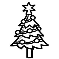 Disegno da colorare: albero di Natale (Oggetti) #167514 - Pagine da Colorare Stampabili Gratuite