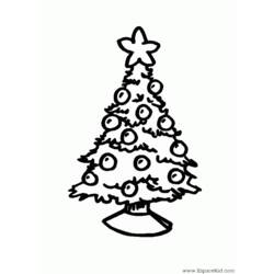 Disegno da colorare: albero di Natale (Oggetti) #167527 - Pagine da Colorare Stampabili Gratuite
