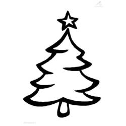 Disegno da colorare: albero di Natale (Oggetti) #167530 - Pagine da Colorare Stampabili Gratuite