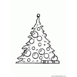 Disegno da colorare: albero di Natale (Oggetti) #167531 - Pagine da Colorare Stampabili Gratuite
