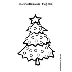 Disegno da colorare: albero di Natale (Oggetti) #167533 - Pagine da Colorare Stampabili Gratuite