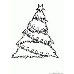 Disegno da colorare: albero di Natale (Oggetti) #167535 - Pagine da Colorare Stampabili Gratuite