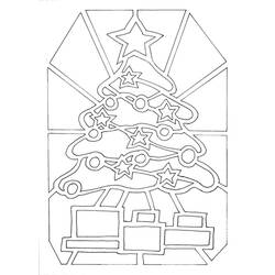 Disegno da colorare: albero di Natale (Oggetti) #167564 - Pagine da Colorare Stampabili Gratuite