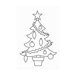 Disegno da colorare: albero di Natale (Oggetti) #167571 - Pagine da Colorare Stampabili Gratuite