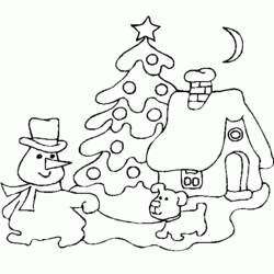 Disegno da colorare: albero di Natale (Oggetti) #167590 - Pagine da Colorare Stampabili Gratuite
