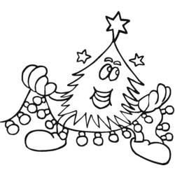 Disegno da colorare: albero di Natale (Oggetti) #167620 - Pagine da Colorare Stampabili Gratuite