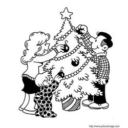 Disegno da colorare: albero di Natale (Oggetti) #167623 - Pagine da Colorare Stampabili Gratuite