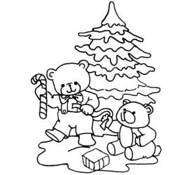 Disegno da colorare: albero di Natale (Oggetti) #167637 - Pagine da Colorare Stampabili Gratuite