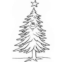 Disegno da colorare: albero di Natale (Oggetti) #167657 - Pagine da Colorare Stampabili Gratuite