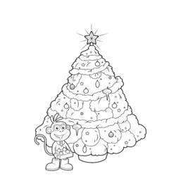 Disegno da colorare: albero di Natale (Oggetti) #167661 - Pagine da Colorare Stampabili Gratuite