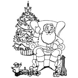 Disegno da colorare: albero di Natale (Oggetti) #167680 - Pagine da Colorare Stampabili Gratuite