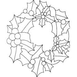 Disegno da colorare: Ghirlanda natalizia (Oggetti) #169415 - Pagine da Colorare Stampabili Gratuite