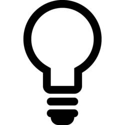 Disegno da colorare: Lampadina (Oggetti) #119368 - Pagine da Colorare Stampabili Gratuite