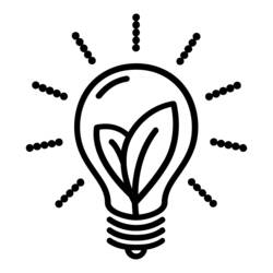 Disegno da colorare: Lampadina (Oggetti) #119381 - Pagine da Colorare Stampabili Gratuite